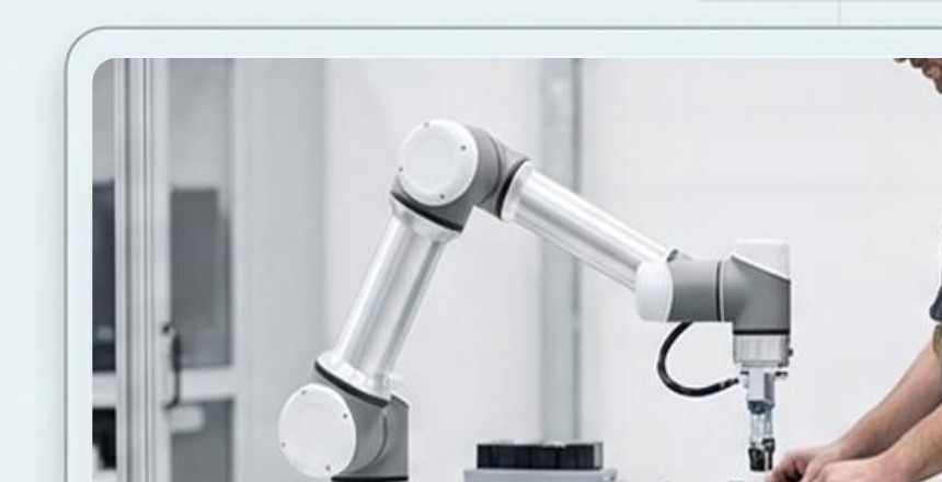 Robô colaborativo em ambiente técnico
